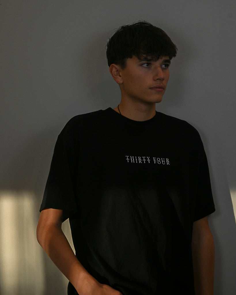 Origin Black T-Shirt – Thirty Four Thirty Four Limited-Edition NZ Streetwear